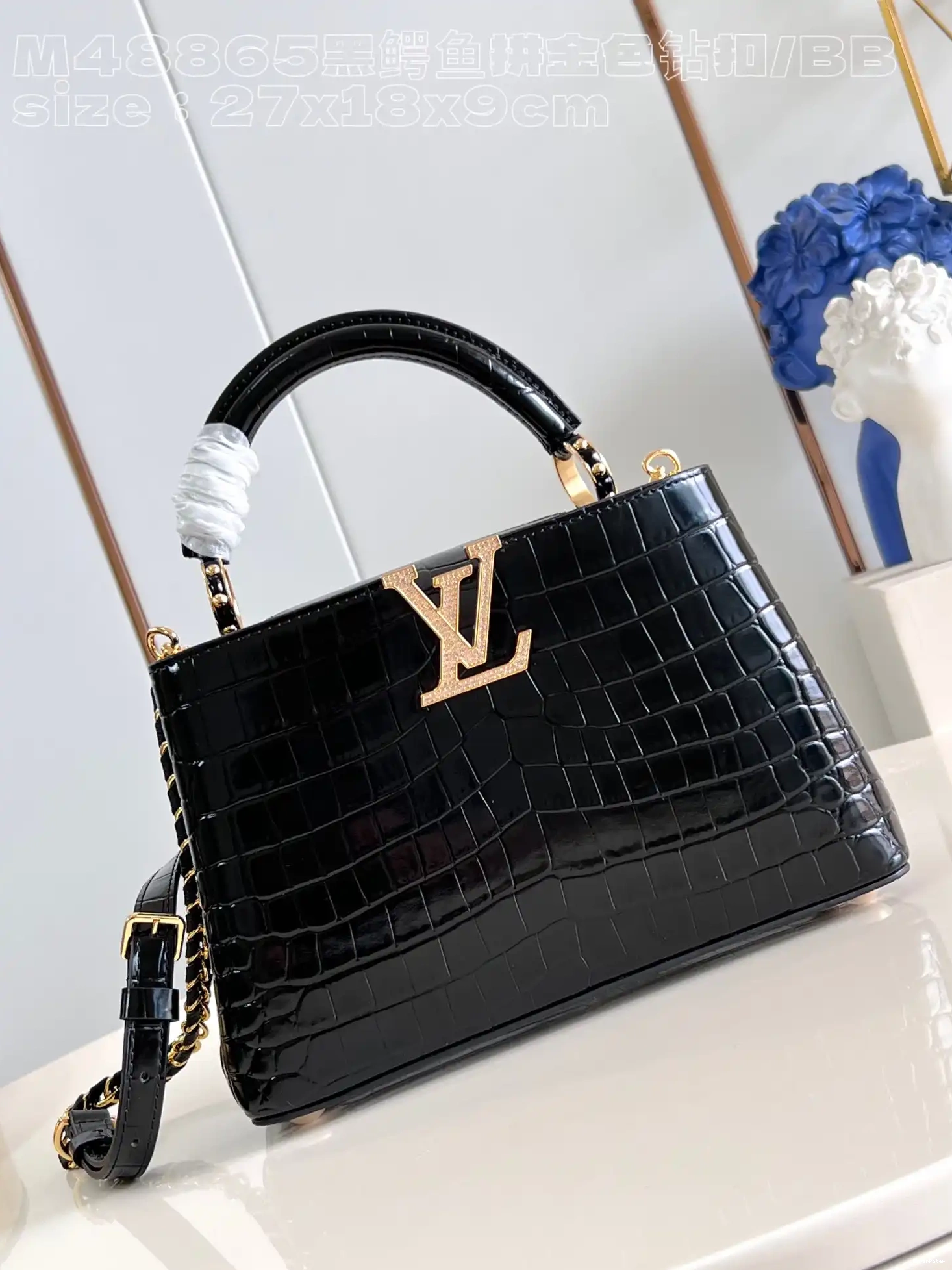 LOUIS BB-27*18*9CM VUITTON CAPUCINES 0624